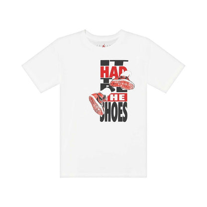 JORDAN THE SHOE CREW TEE WHITE