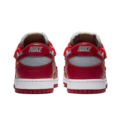 NIKE DUNK LOW - OFF WHITE UNIVERSITY RED