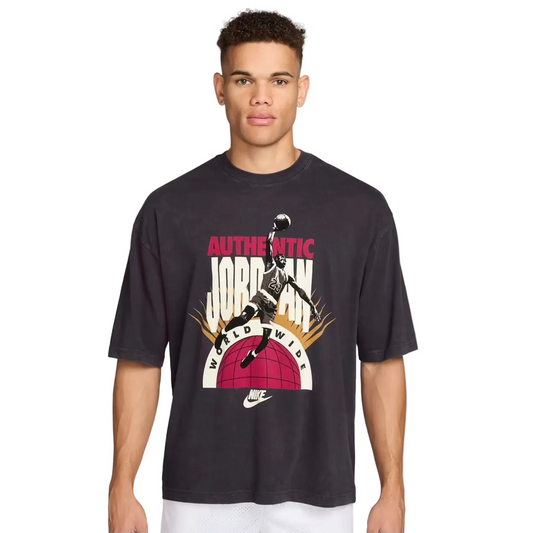 JORDAN OVERSIZED REISSUE TEE BLACK
