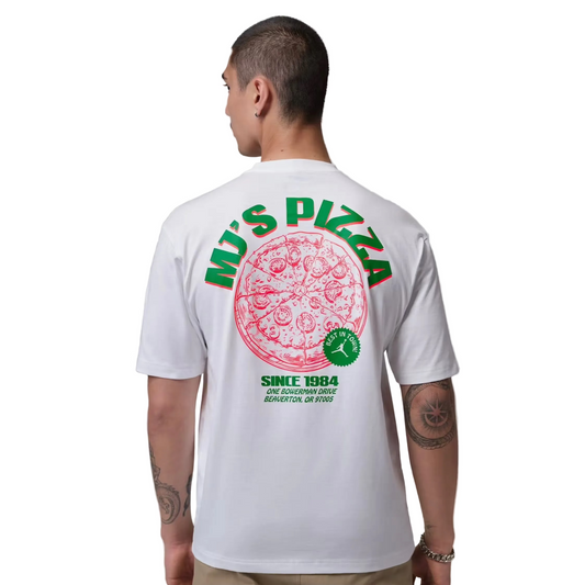 JORDAN GRAPHIC TEE MJ PIZZA WHITE