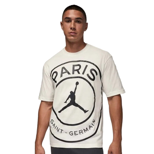 JORDAN X PSG LOGO TEE SAIL