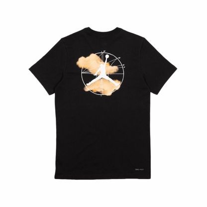 JORDAN SPORT BLACK GRAPHIC TEE