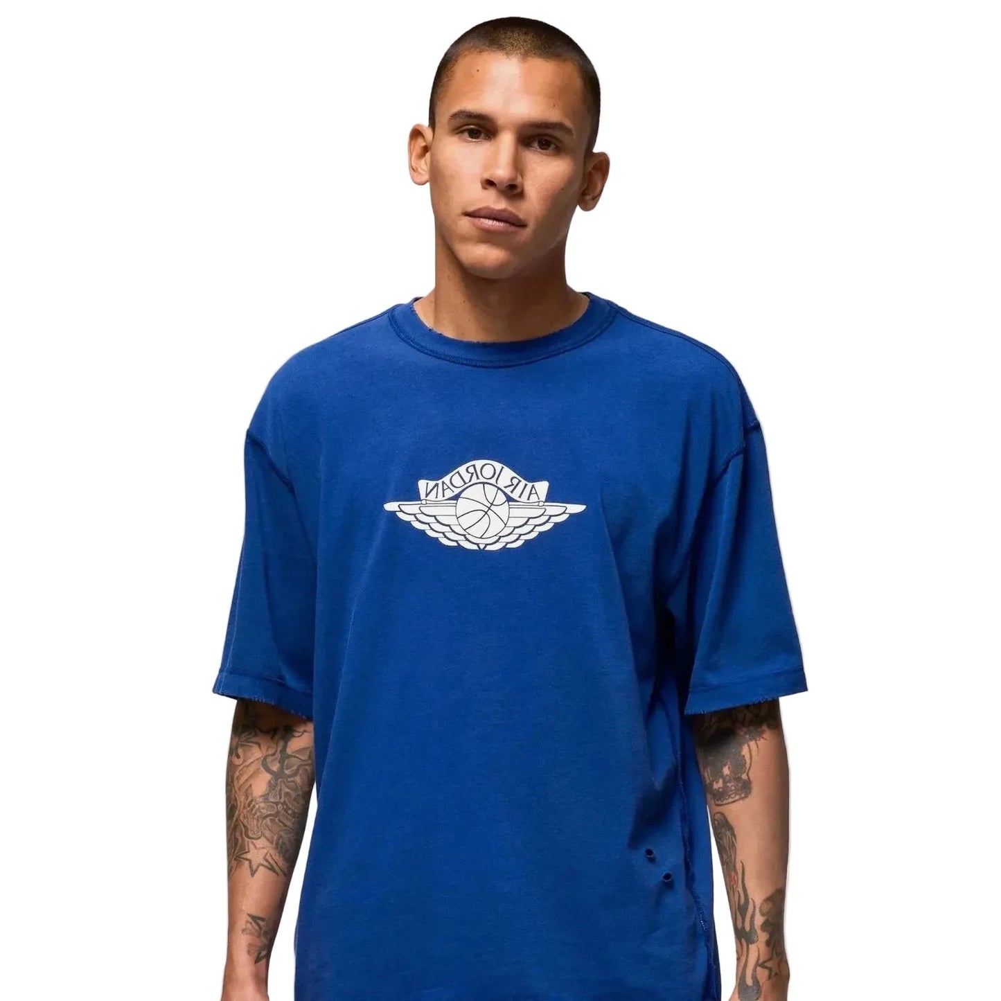 JORDAN RARE AIR WASH 85 TEE ROYAL BLUE