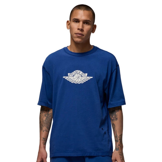 JORDAN RARE AIR WASH 85 TEE ROYAL BLUE