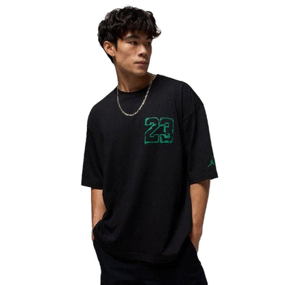 JORDAN OVERSIZED BLACK GREEN TEE