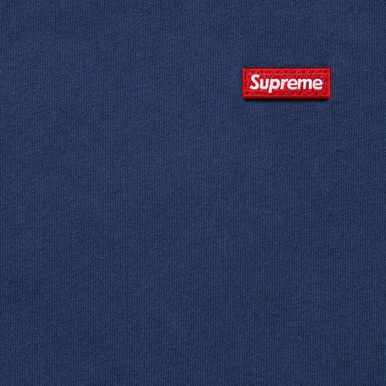 SUPREME FW25 SMALL BOX LOGO TEE NAVY