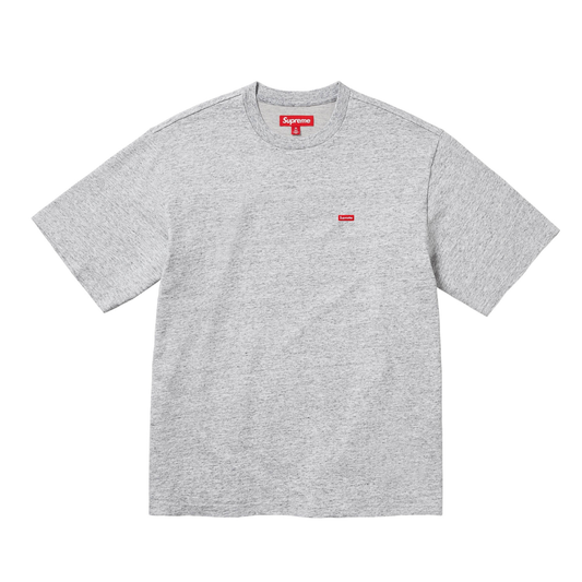 SUPREME FW25 SMALL BOX LOGO TEE GREY
