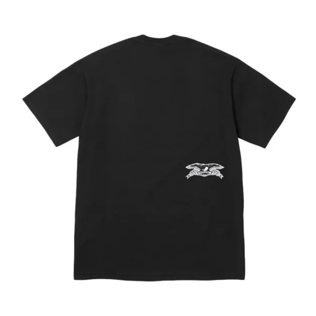 SUPREME X ANTIHERO OZZY GRAPHIC TEE BLACK