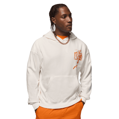 JORDAN SHATTERED BACKBOARD HOODIE SAIL STARFISH