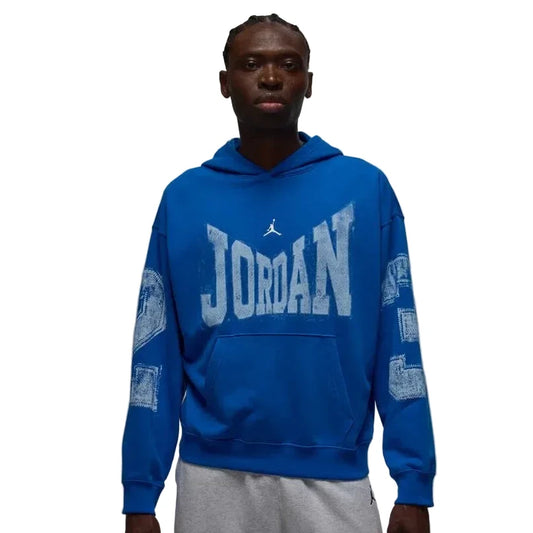 JORDAN PULLOVER HOODIE SPORT BLUE