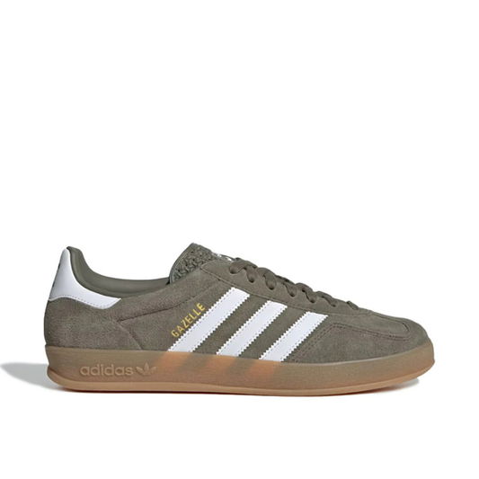 ADIDAS GAZELLE INDOOR OLIVE CLOUD WHITE
