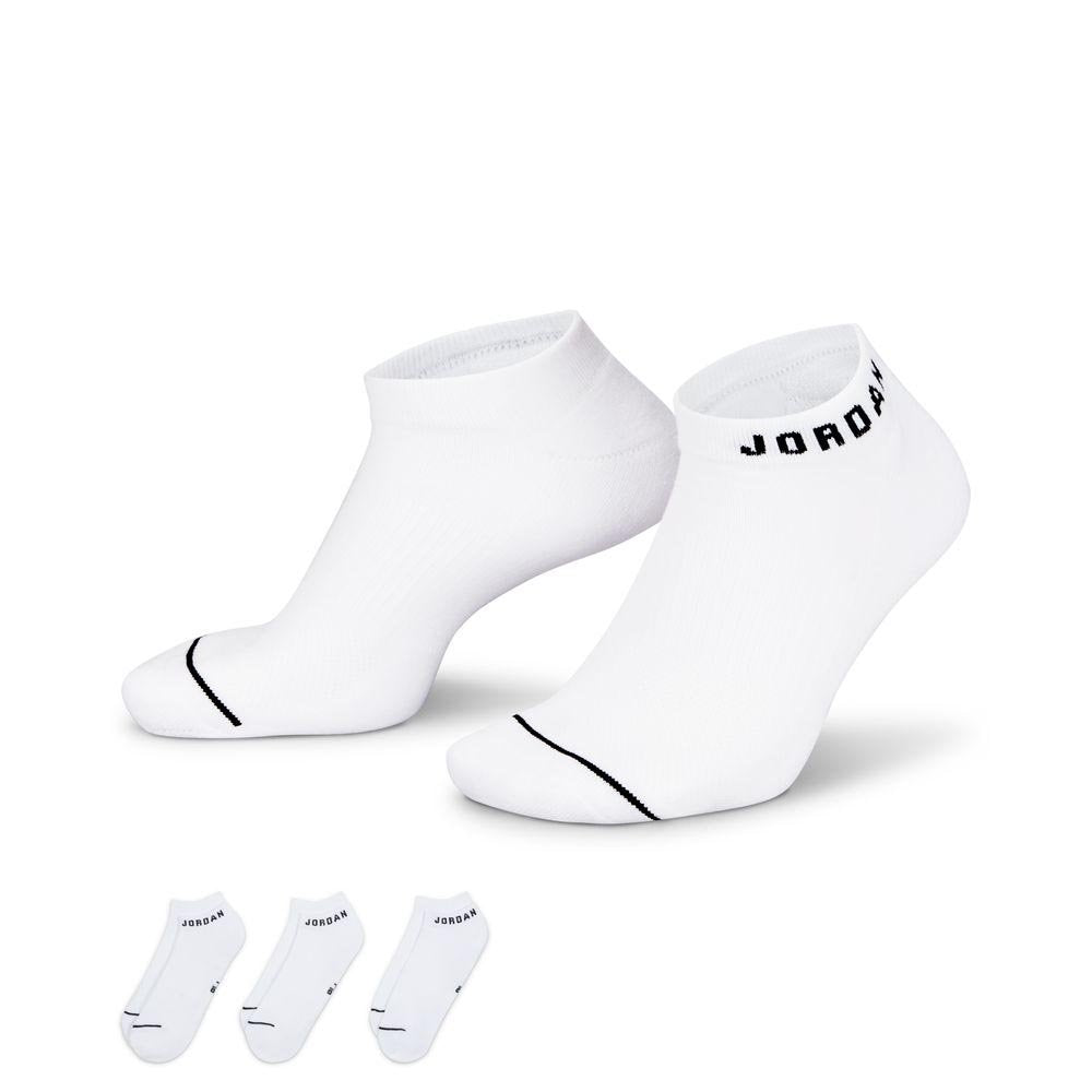 JORDAN EVERYDAY CUSHIONED SOCKS WHITE (3 PAIRS)