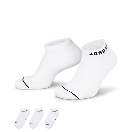 JORDAN EVERYDAY CUSHIONED SOCKS WHITE (3 PAIRS)