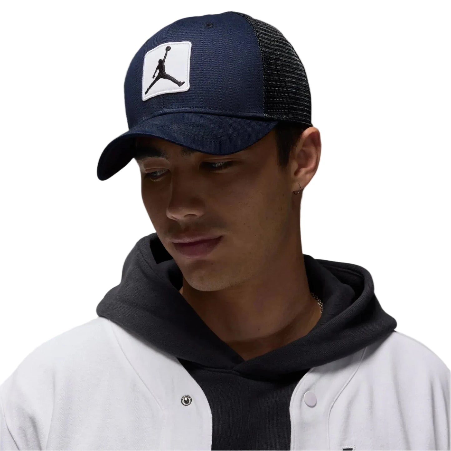 JORDAN RISE TRUCKER CAP NAVY