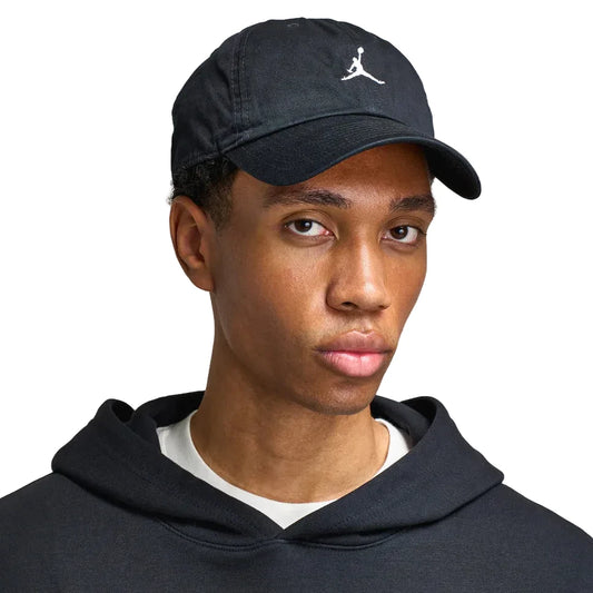 JORDAN CLUB UNSTRUCTURED CURVED BILL CAP BLACK
