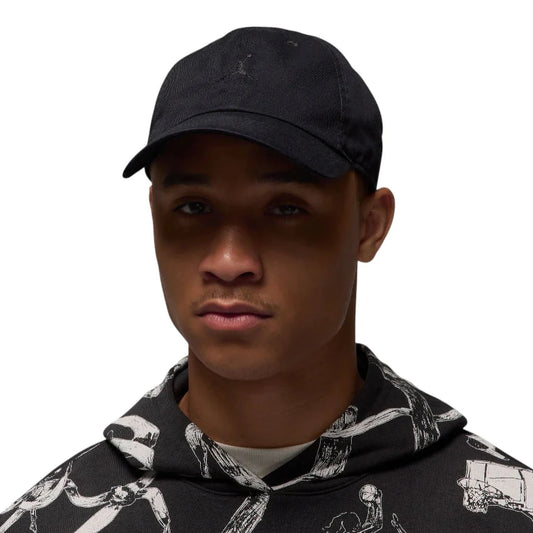 JORDAN CLUB UNSTRUCTURED CAP BLACK/BLACK