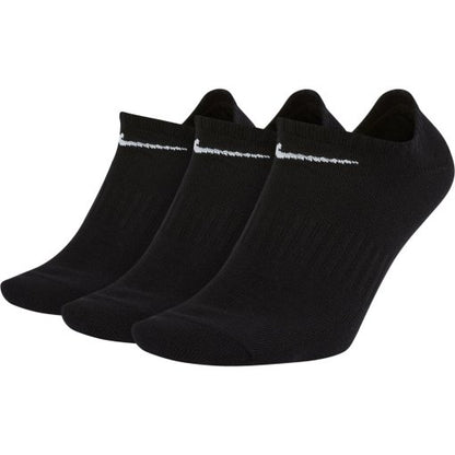 NIKE EVERYDAY LIGHTWEIGHT SOCKS BLACK (3 PAIRS)