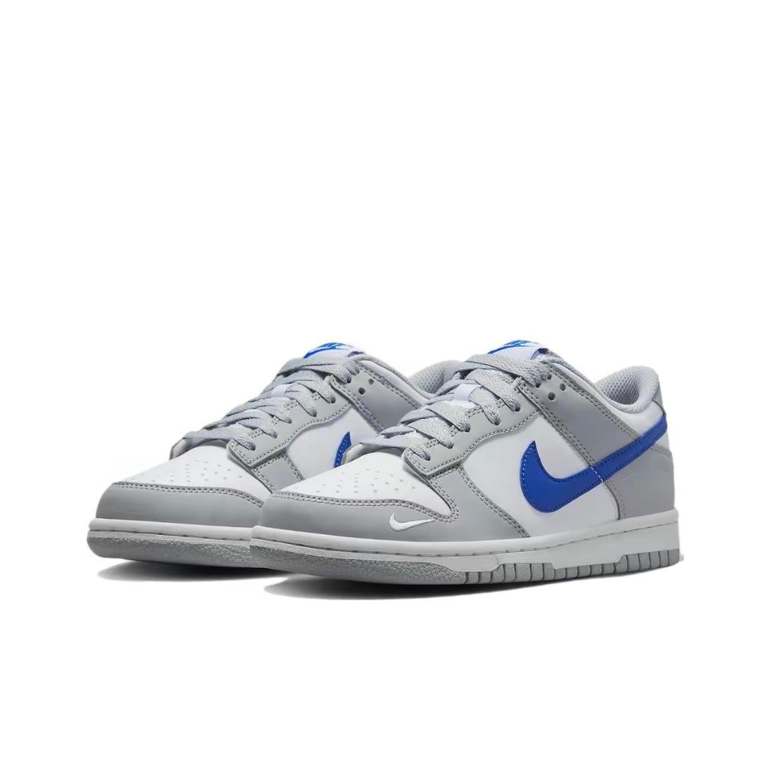 NIKE DUNK LOW - MINI SWOOSH WOLF GREY GAME ROYAL GS