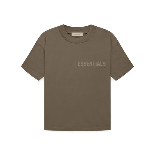 FEAR OF GOD ESSENTIALS TEE - WOOD