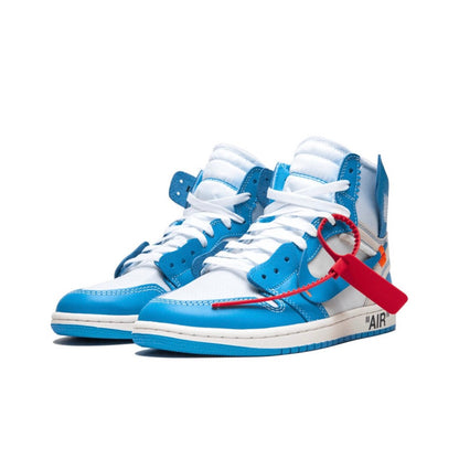 AIR JORDAN 1 HIGH OFF WHITE - UNIVERSITY BLUE