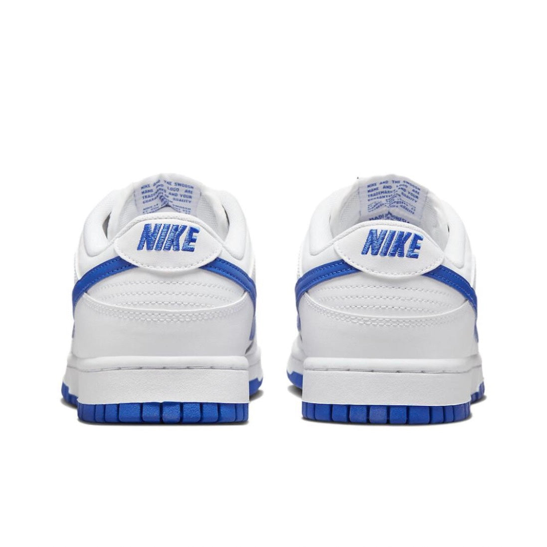 NIKE DUNK LOW - WHITE HYPER ROYAL