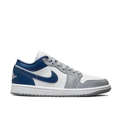 AIR JORDAN 1 LOW - STEALTH FRENCH BLUE W