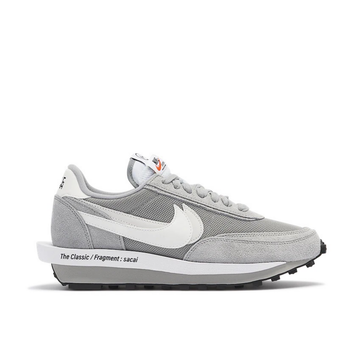 NIKE LD WAFFLE SACAI X FRAGMENT DESIGN - GREY