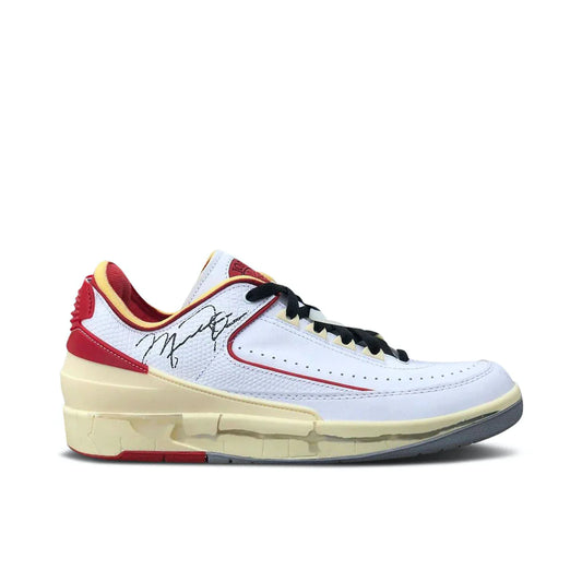 AIR JORDAN 2 OFF WHITE - RED