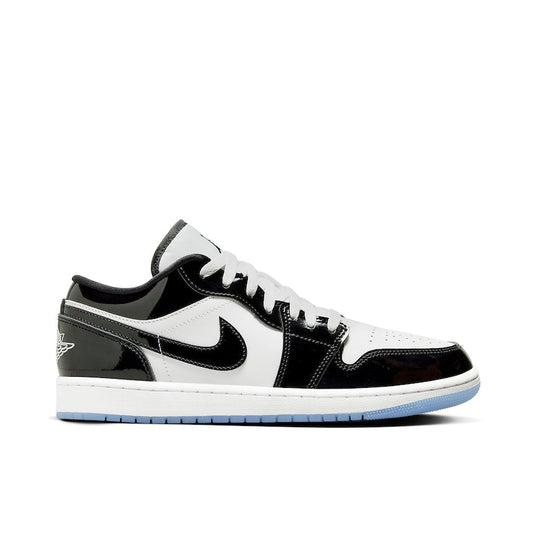 AIR JORDAN 1 LOW - CONCORD WHITE BLACK