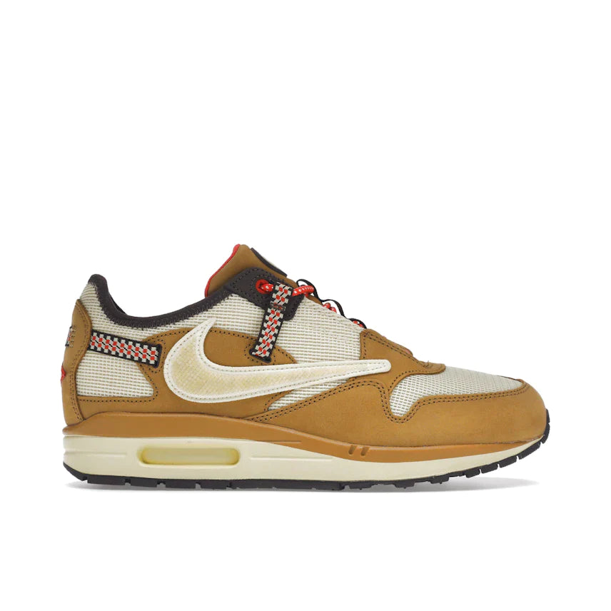 NIKE AIR MAX 1 TRAVIS SCOTT CACTUS JACK WHEAT LEMON DROP